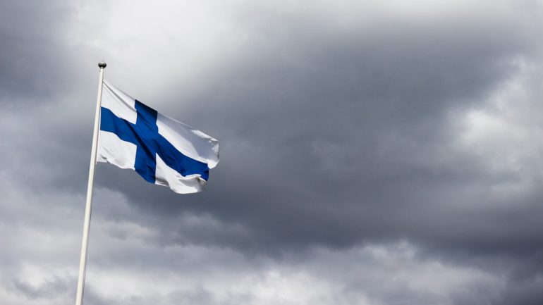 Fínska vlajka