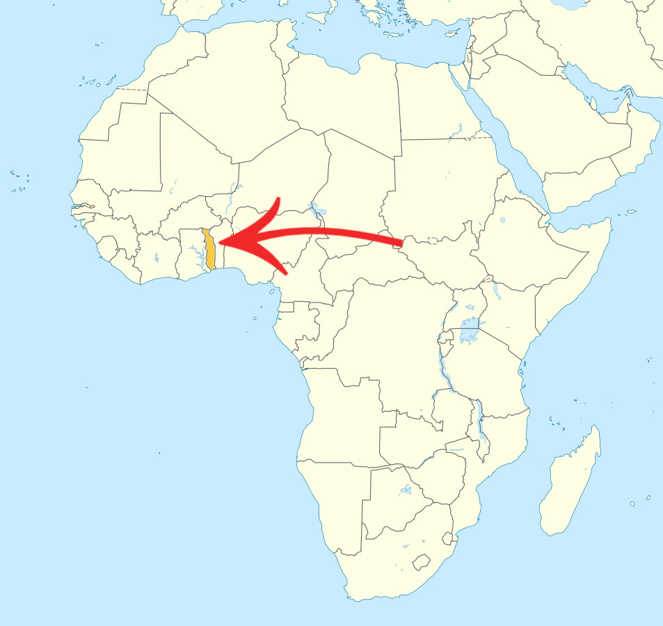 Slepa Mapa Afrika