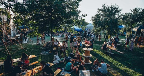 Jedinečný areál festivalu FLAAM v nitrianskom Hide Parku