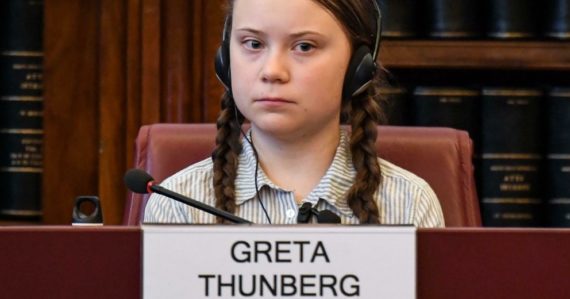 Švédska aktivistka Greta Thunberg