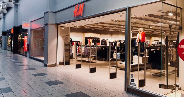 Predajňa H&M v Košiciach