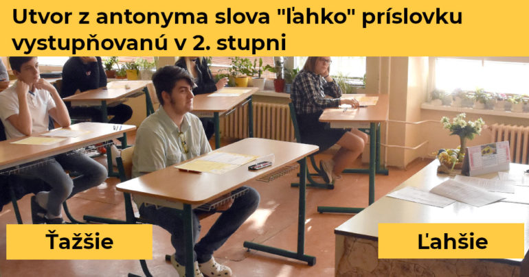 Vedomosti z matematiky a vyučovacieho jazyka si v stredu 21. marca 2018 preverilo 37.000 deviatakov. Testovanie 9 sa uskutočnilo na 1445 základných školách.