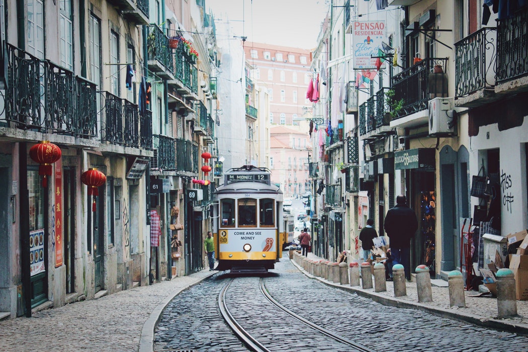 Mesto Porto v Portugalsku