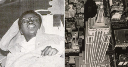 Chcela spáchať samovraždu, a tak skočila z Empire State Building. Elvita Adamsová je jediná žena, ktorá to prežila