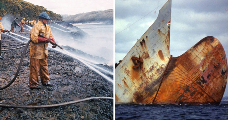 Amoco cadiz oil spill deaths picture