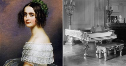 Báli sa, že sa rozbijú na črepy a zomrú. Princezná si myslela, že zhltla klavír, kráľ zas veril, že má orgány zo skla