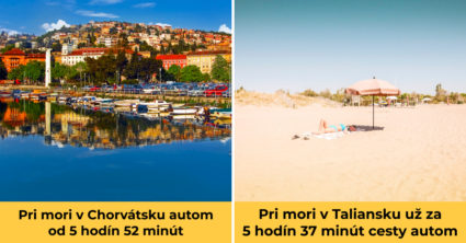Rano wsiadasz do samochodu, po południu leżysz na plaży: 10 miejsc nad morzem, do których ze Słowacji dojedziesz samochodem w kilka godzin