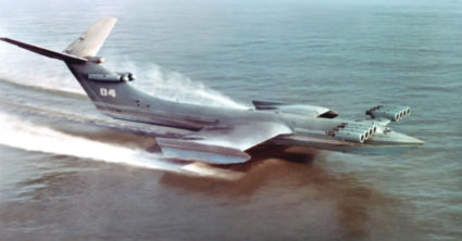 Najšialenejší sovietsky vynález: Ekranoplán bol bizarný hybrid lode a lietadla, ktorý naháňal strach celému svetu
