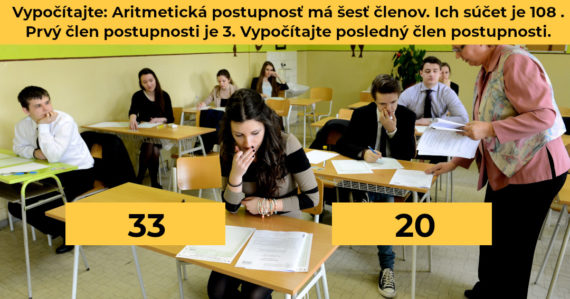 Maturita 2023: Zvládli by ste dnešný test z matematiky? Otestujte sa!