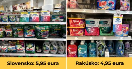 Prejdete pár kilometrov, ušetríte desiatky eur: Porovnali sme ceny potravín a drogérie medzi Bratislavou a rakúskym Kittsee