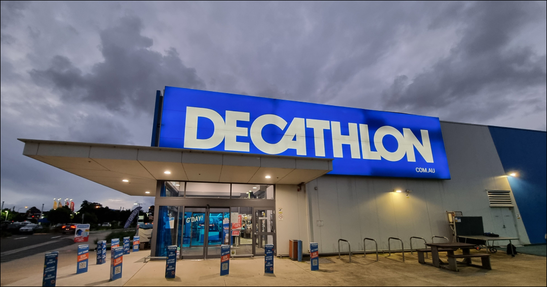 Predajňa Decathlon