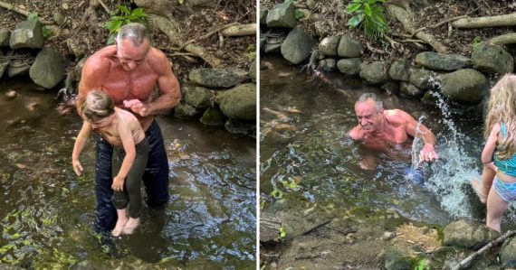 Vôbec mu to nevadilo: Minister Kennedy, ktorý verí konšpiráciám, sa kúpal v potoku, kde zistili fekálnu kontamináciu