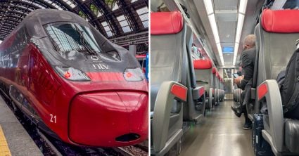 Zaplatili sme 22,50 € a vyskúšali Ferrari medzi rýchlovlakmi: Jazdia neďaleko Slovenska až 320 km/h, toto nás sklamalo