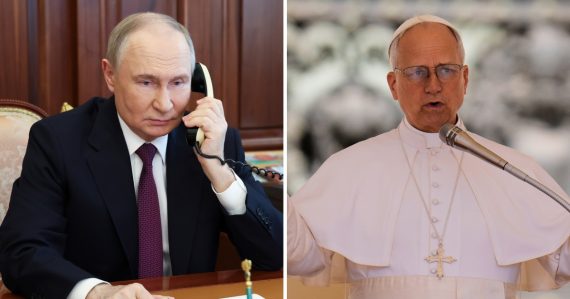 Putin telefonoval s novým pápežom Levom XIX.: Ocenil jeho ochotu prispieť k riešeniu vojny na Ukrajine