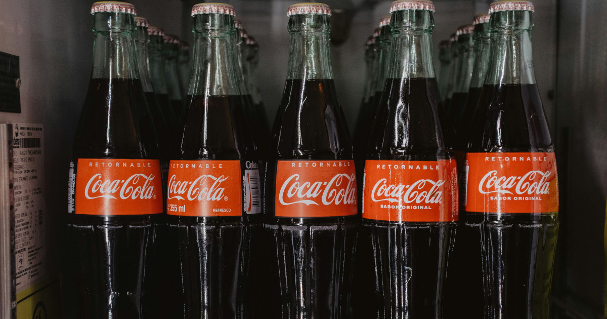 Fľaše nápoja Coca-Cola
