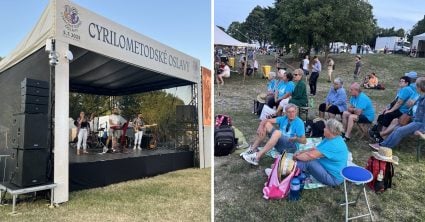 Americký hotdog za 8,50 eura, kofola za 2,50: Boli sme na oslavách na Devíne, dôchodkyne mrzelo, že sa nestretli s Ficom