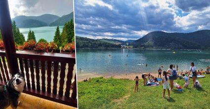 Pivo za 1,80 €, pizza za 6,60 €: Boli sme sa kúpať zadarmo v našej najkrajšej nádrži. Voda nás schladila, služby potešili