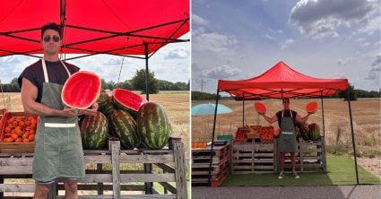 Viliam predáva jedny z naj melónov na Slovensku: Zákazník za ne dal aj 150 €. Takto rozoznáte, ktorý je top, vzhľad klame