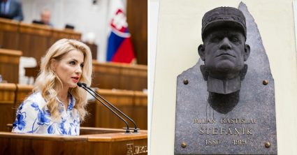 Šimkovičová dala vyrobiť bustu Štefánika za 61-tisíc eur: Ministerstvo nevie vysvetliť súťaž, máme vyjadrenie umelca