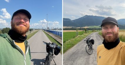 Jozef pár mesiacov nemohol chodiť: Teraz prešiel za 11 dní okolo Slovenska na bicykli, ľudia ho pohostili aj bez platenia