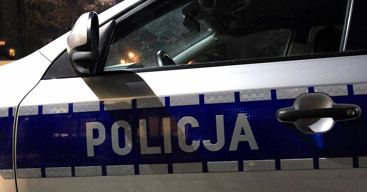 Poľské policajné auto
