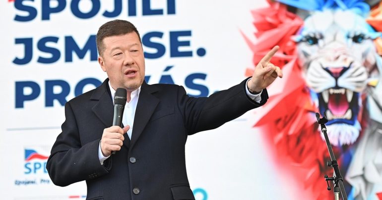 Český politik Tomio Okamura