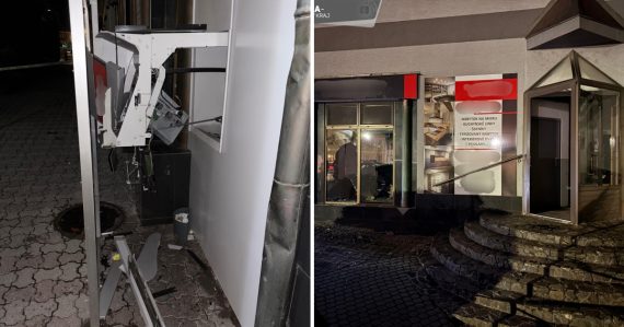 Bankomatový fantóm znovu útočí: Nad ránom vybuchol ďalší. Lúpež zrejme zachytili kamery, polícia prípady stále rieši