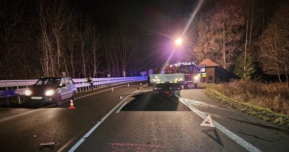 Tragická nehoda pod Tatrami: Chodkyňu zrazilo nákladné auto, záchranári jej už nedokázali pomôcť