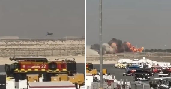 Mal to byť predvádzací let: Ľudia ostali v panike, stroj sa rútil k zemi. Na šou v Dubaji havarovala stíhačka, pilot zomrel