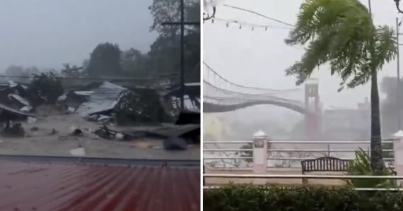 Hlásia prvé obete: Tajfún Fung-wong spôsobil povodne a zrútenie mosta, krajinu zachvátil chaos