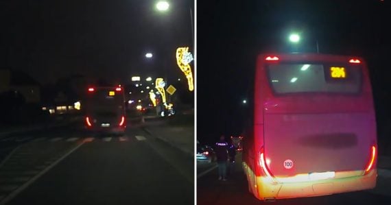 Autobusára prichytili šoférovať opitého, nafúkal vyše jedno promile. Vo vozidle boli aj cestujúci