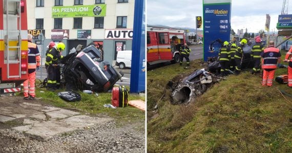Rýchlomer ukazoval 200 kilometrov za hodinu: Auto narazilo do betónovej rúry, 47-ročný vodič nemal šancu prežiť
