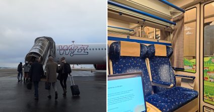 Do Bratislavy lietadlom, do Košíc zase vlakom. Za 1 deň som porovnala oba spôsoby cesty, určiť víťaza je náročné