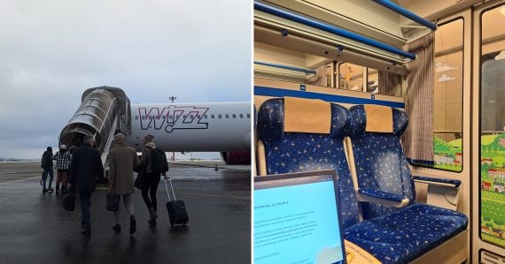 Do Bratislavy lietadlom, do Košíc zase vlakom. Za 1 deň som porovnala oba spôsoby cesty, určiť víťaza je náročné