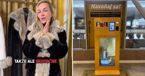 Našli sme automat, ktorý vás za 1,50 € nastrieka dubajským parfumom. Patrí známej Slovenke z Nákupných maniačok