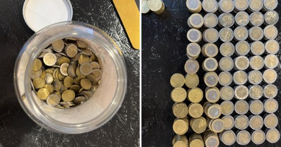 Odkladajte si 2-eurové mince a mesačne miňte len 300 eur. Vieme, ako jednoducho začať so šetrením