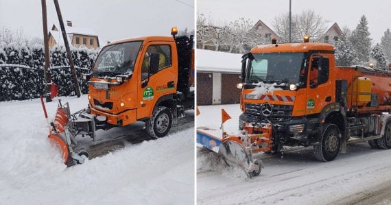 Situácia sa zhoršuje: Slovenské obce bojujú so snehovou kalamitou, mimoriadna situácia stále trvá