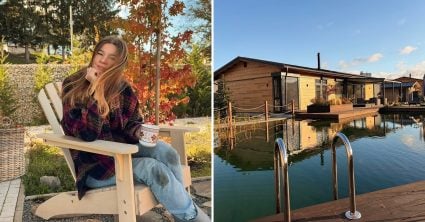 Anna Mária s partnerom bývajú v zrube na východe Slovenska: Dom bol poskladaný za týždeň, cena za m² je od 600 eur