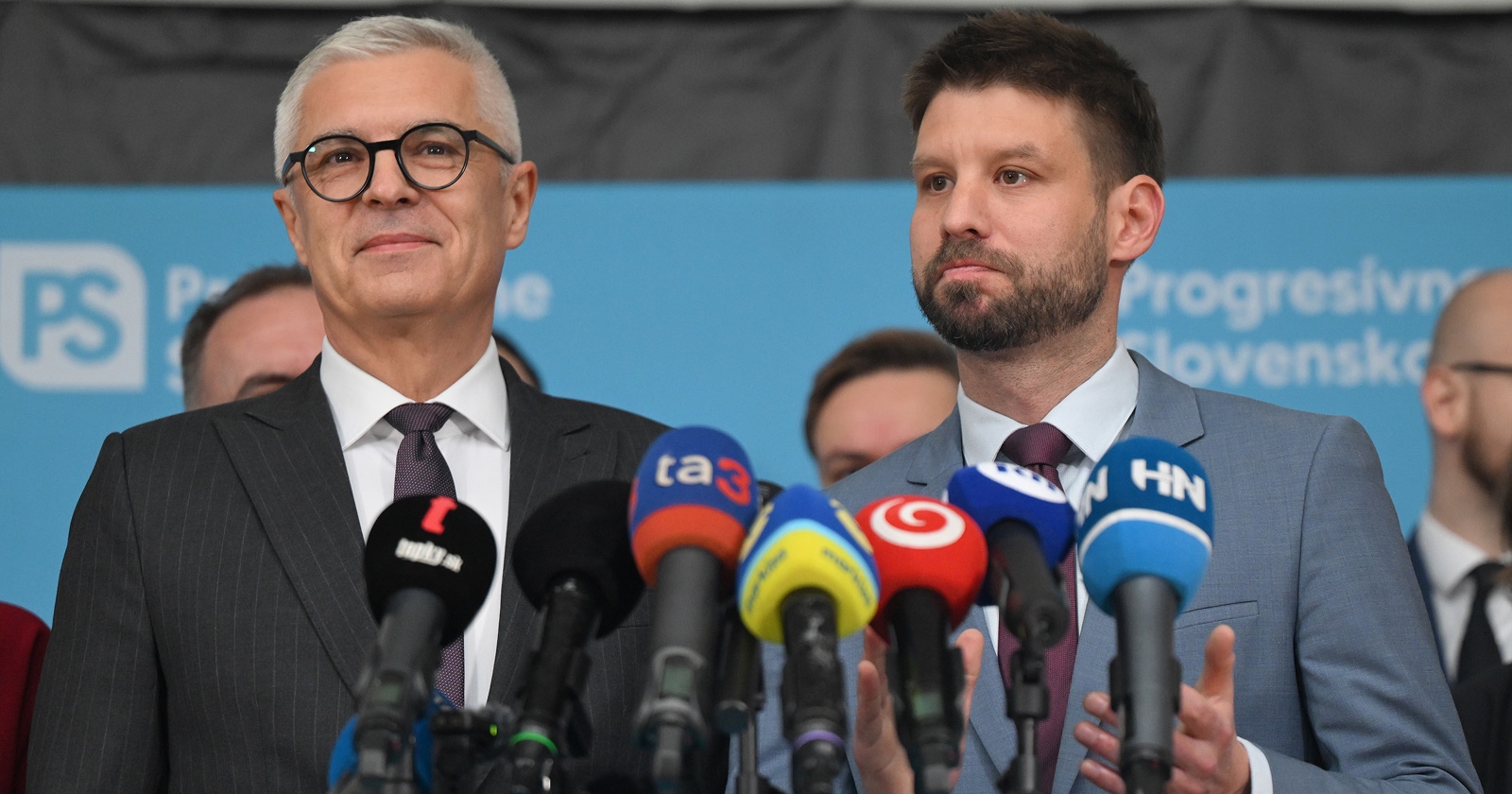 Ivan Korčok a Michal Šimečka
