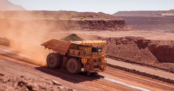 železo v Austrálii