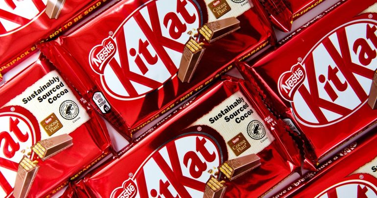kitkat tyčinky
