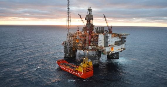 ropná plošina Heidrun