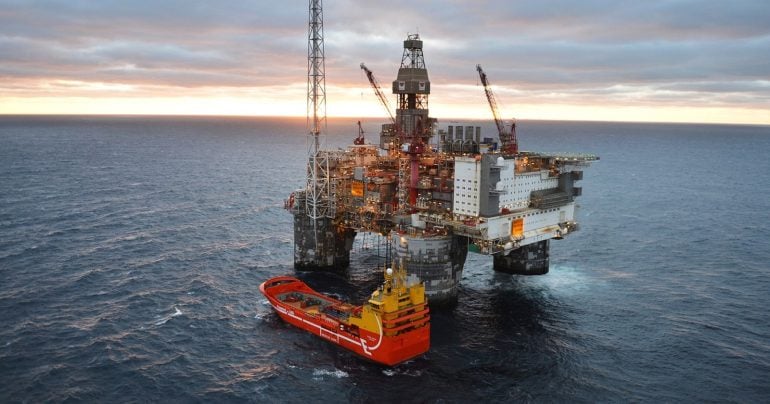 ropná plošina Heidrun