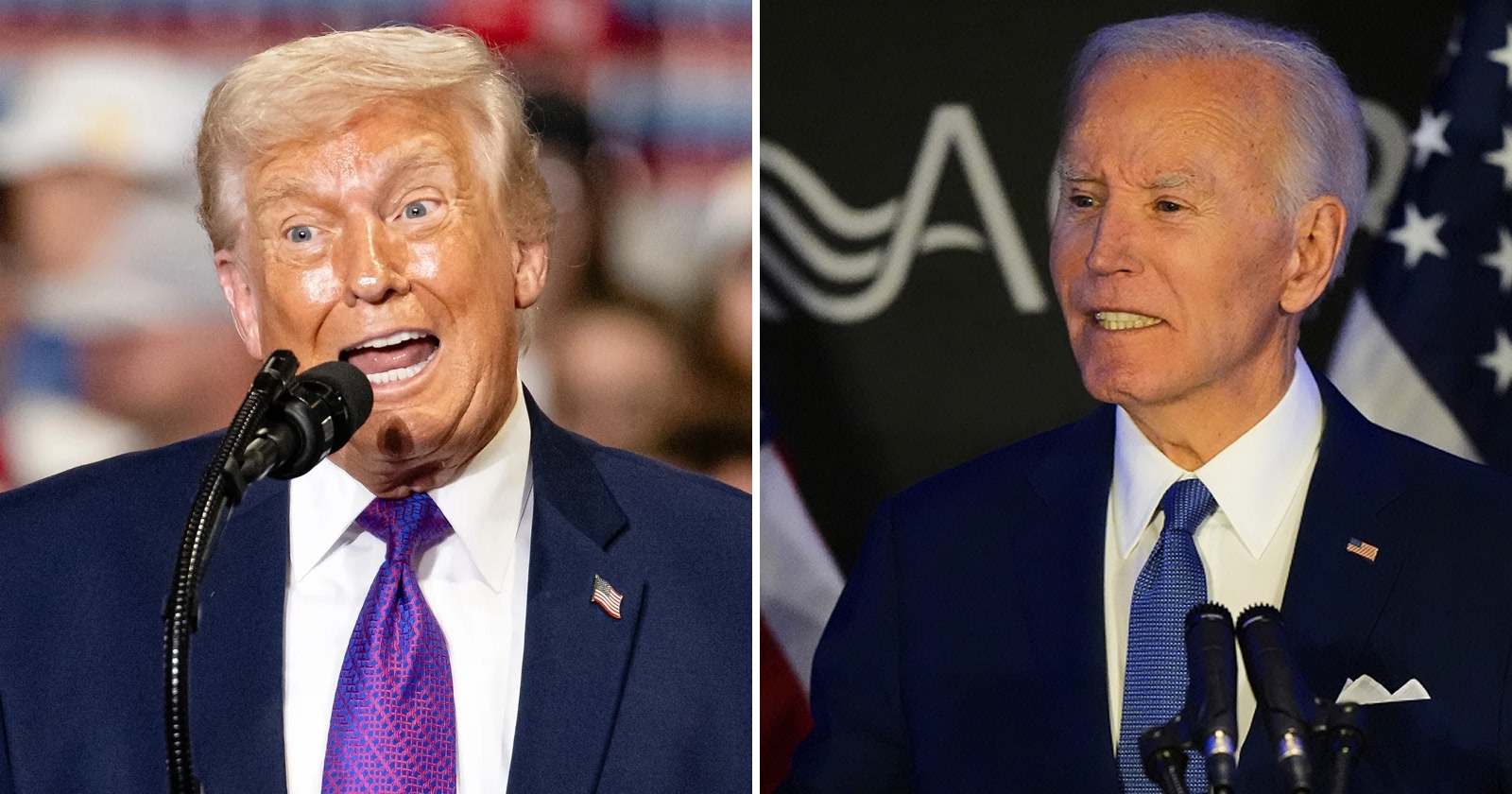 Trump a Biden