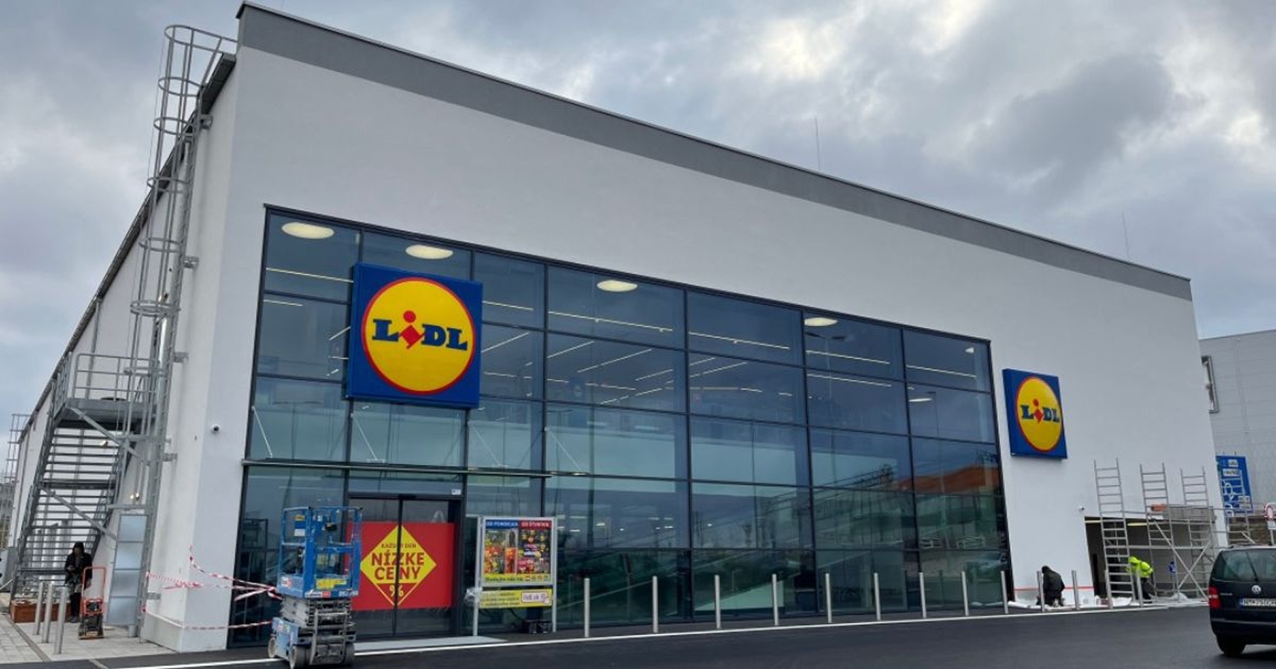 Bratislavská metropolitná predajňa Lidl