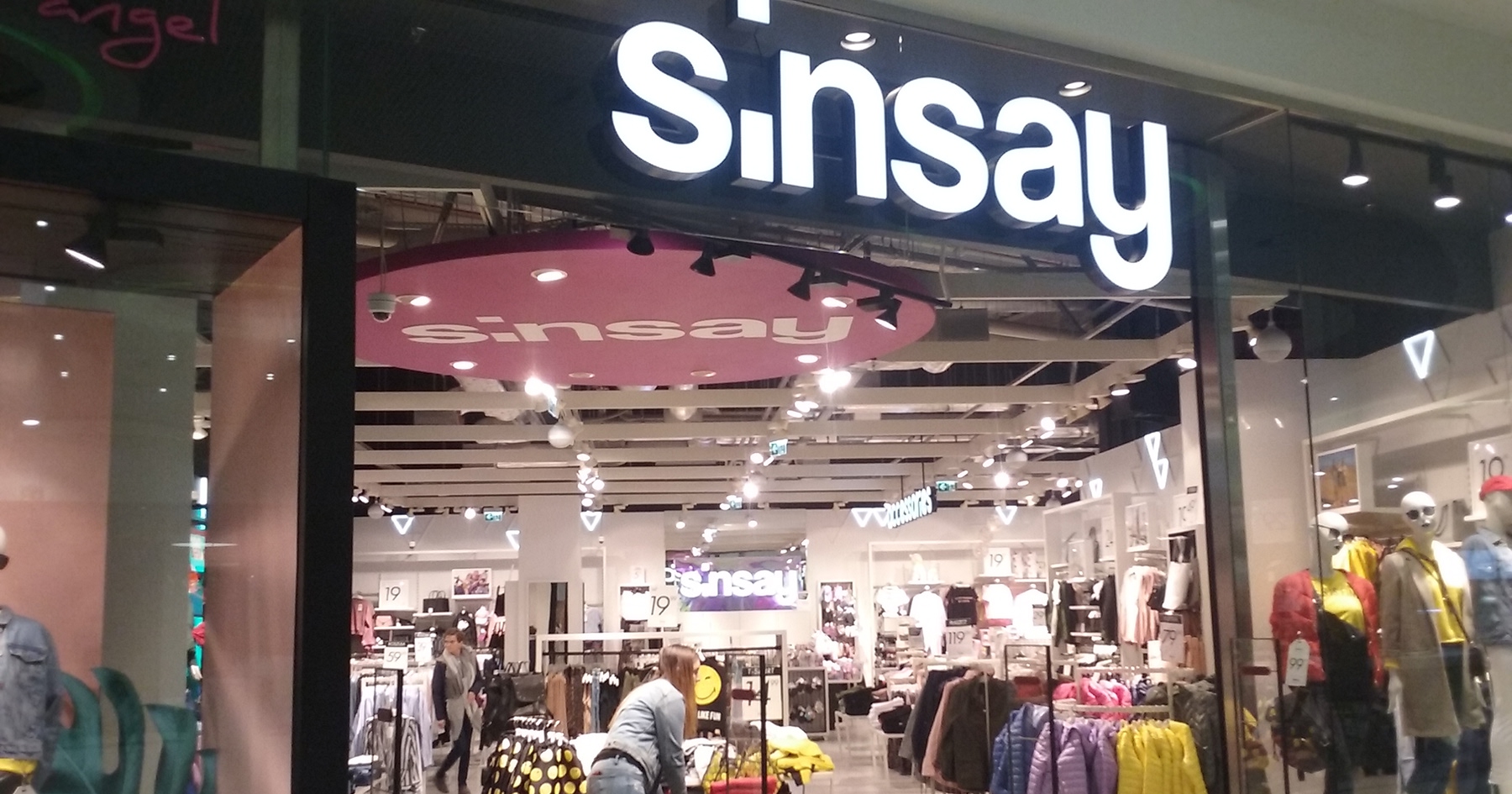 Predajňa Sinsay