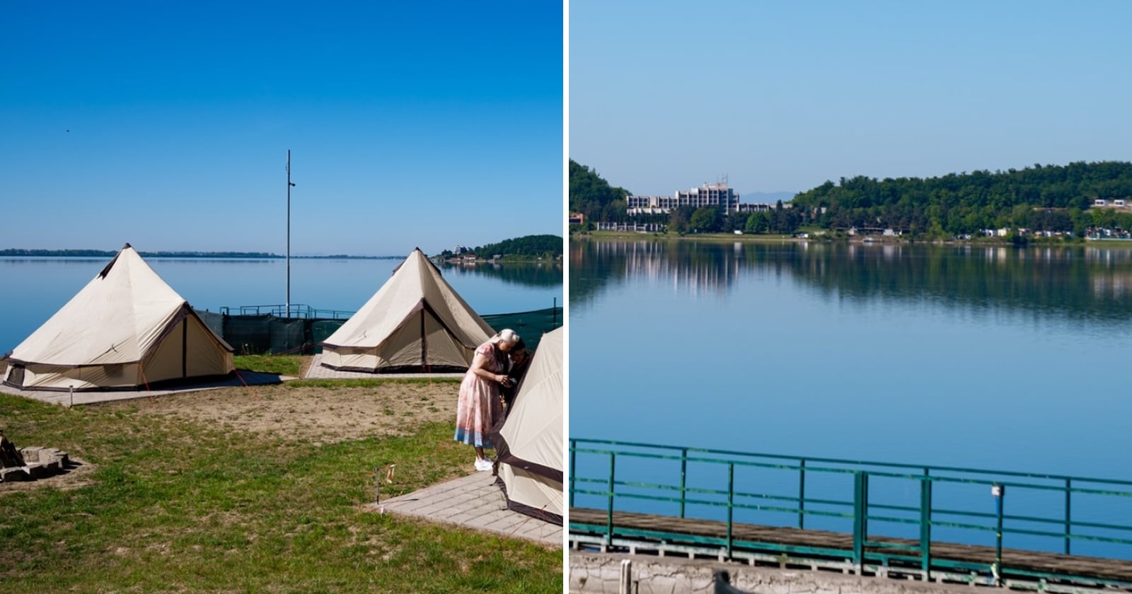 Šírava, glamping