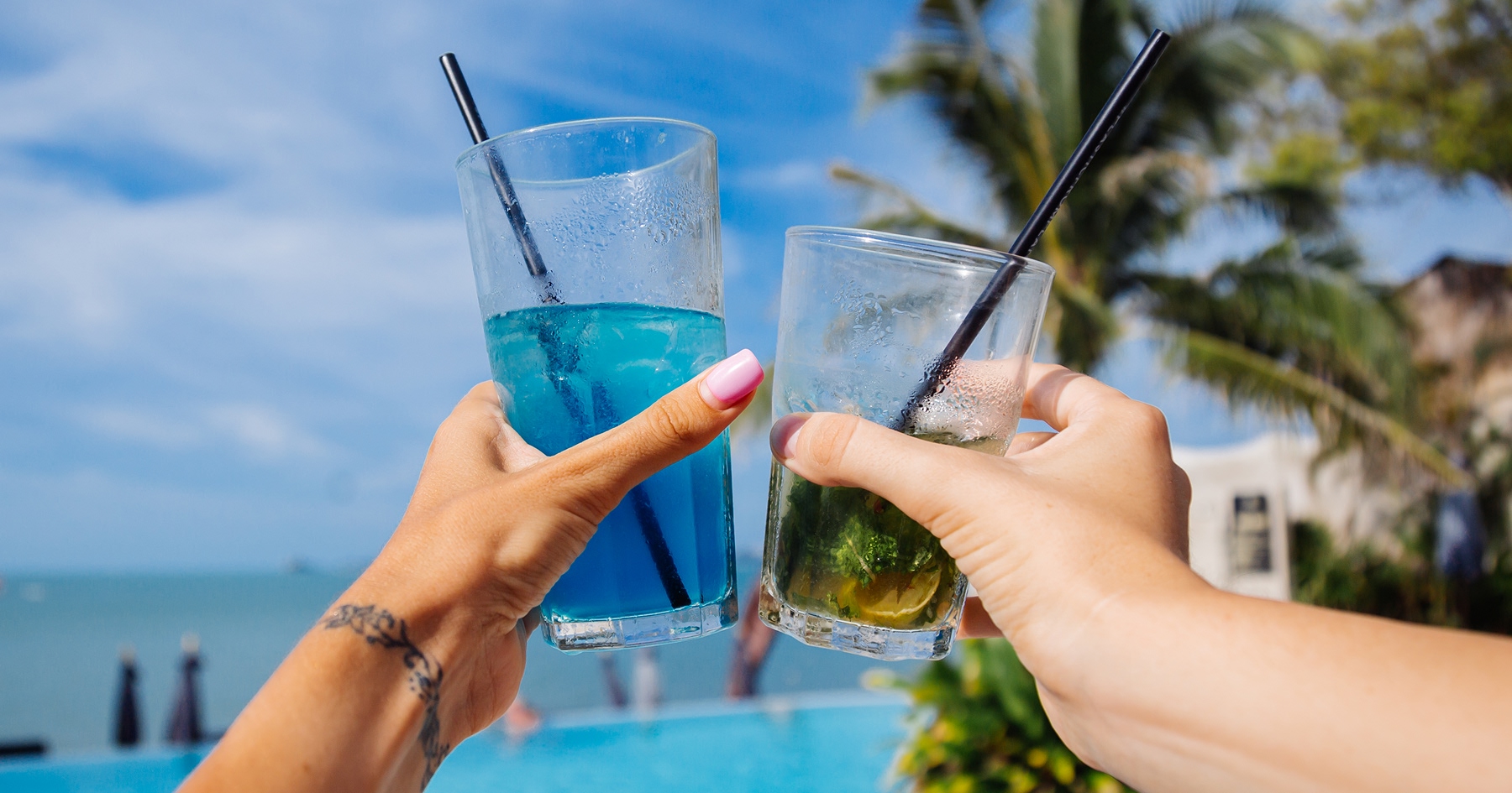 Alkohol pri bazéne