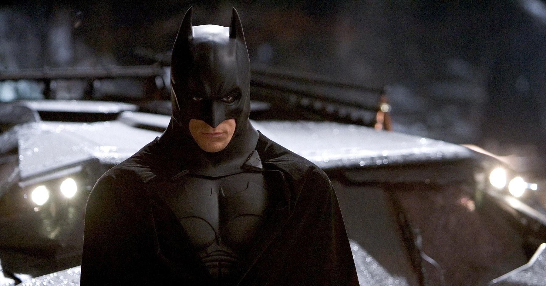 Christian Bale vo filme Batman.