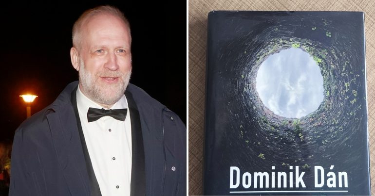Peter Bebjak a kniha Dominika Dána Studňa